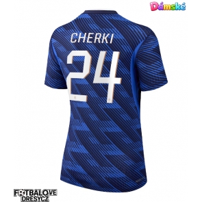 Francie Rayan Cherki #24 Dámské Domácí Dres MS 2026 Krátký Rukáv Francie Rayan Cherki #24 Dámské Domácí Dres MS 2026 Krátký Rukáv